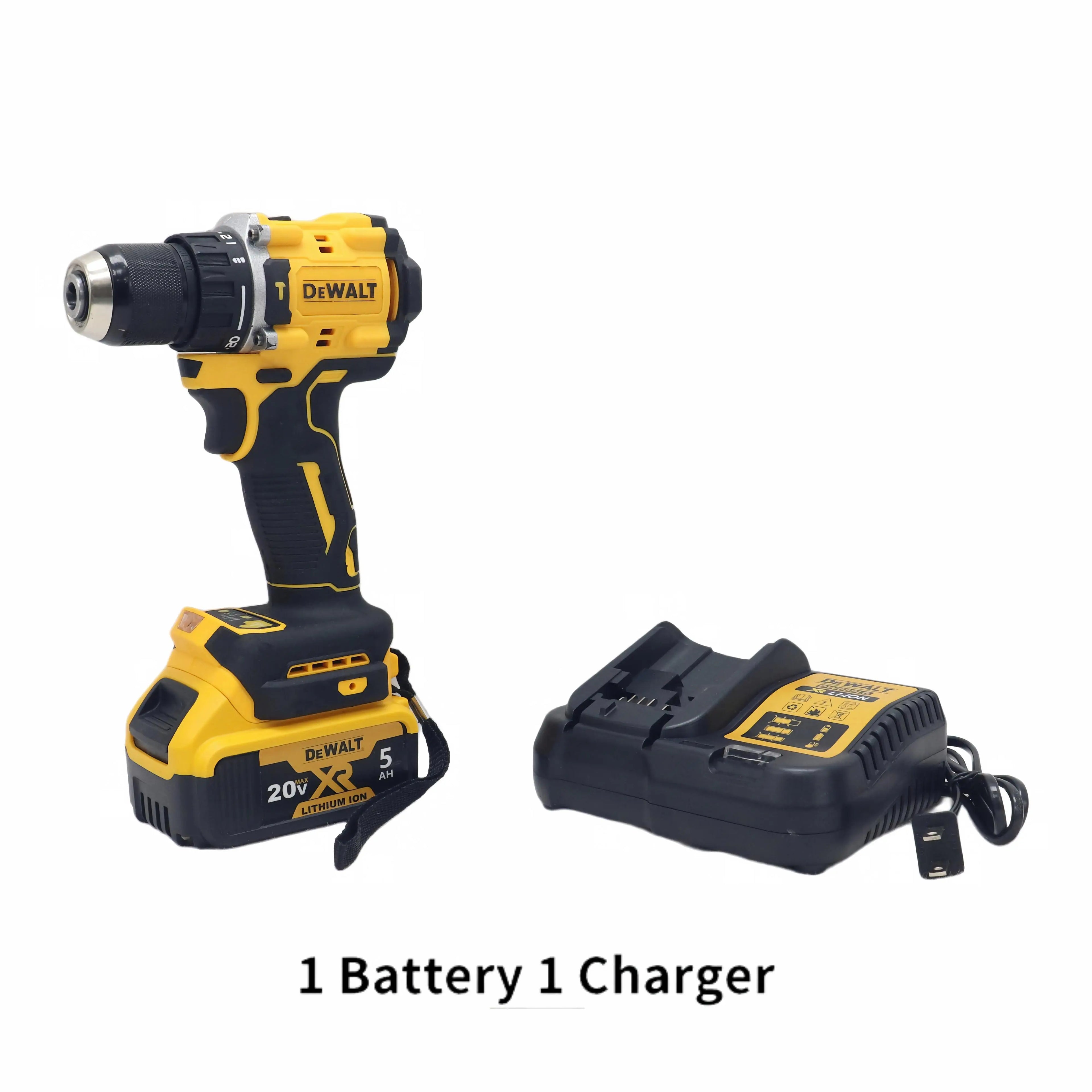DEWALT DCF850 and DCF805 Set-Fast Rotation and Light Weight for Contractors and Handymen Control Mode Electronic Brake Max Xr Brushless Impact Wrench Green Concrete Drilling Lithium-Ion Cordless Impact Nm Torque Construction Task Grinder High Tool Hog