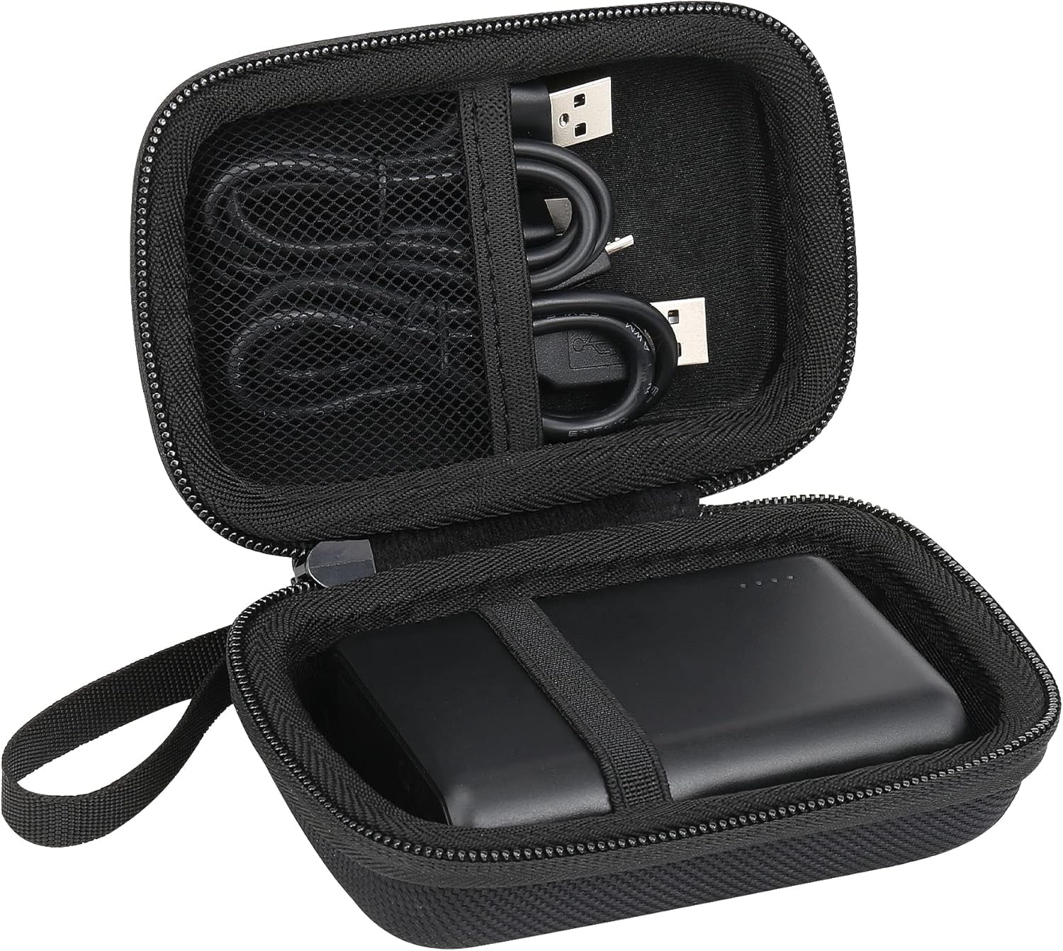 Hard Case for Anker Powercore Speed 10000 10000Mah/Powercore II | Durable Protective Material, Accessory Storage Pocket, Travel-Ready Portable Storage, Fits for Anker Powercore Speed