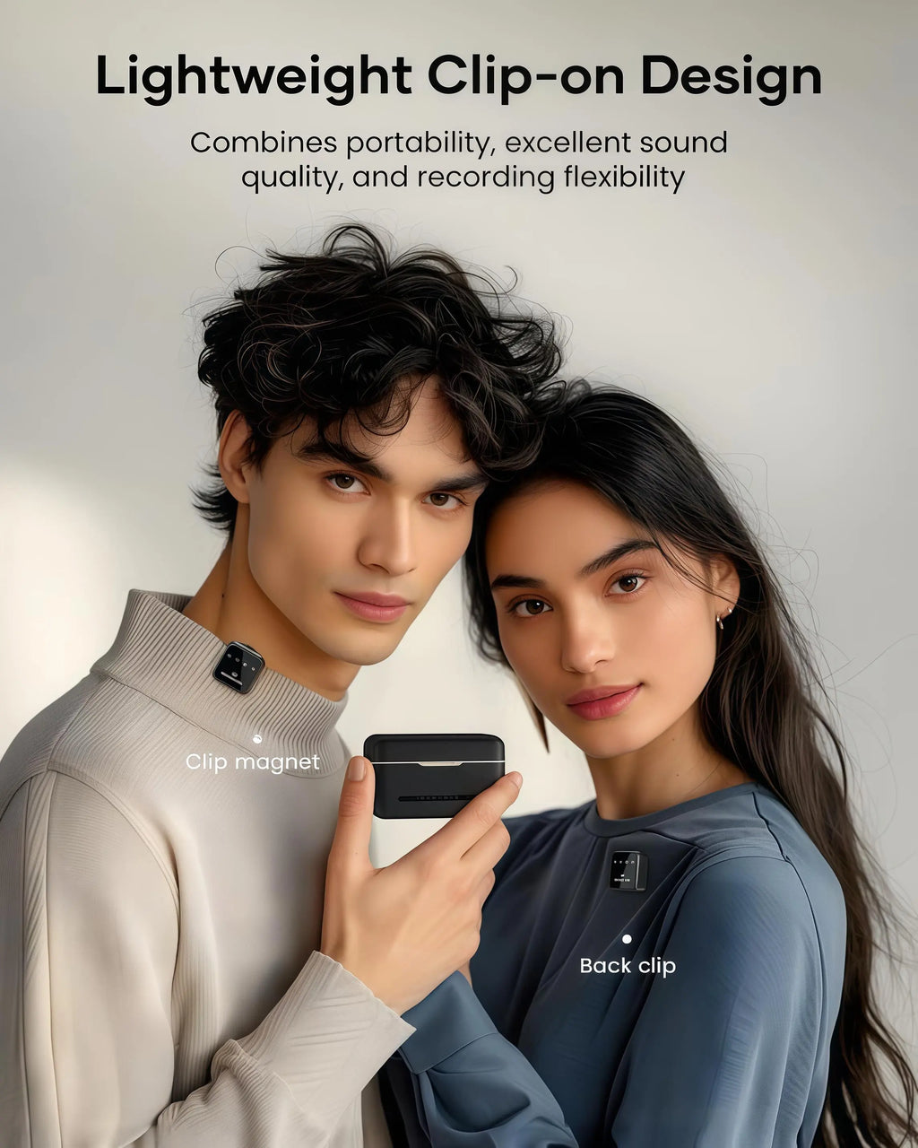 Wireless Lavalier Microphone for Iphone Ipad Android with Charging Case Audio Smartphone Audio Smartphone #Summerwins #Dealsforyoudays