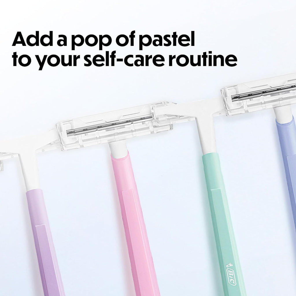 Silky Touch Womens Disposable Razors, 2-Blade, Travel Covers, 40-Pack