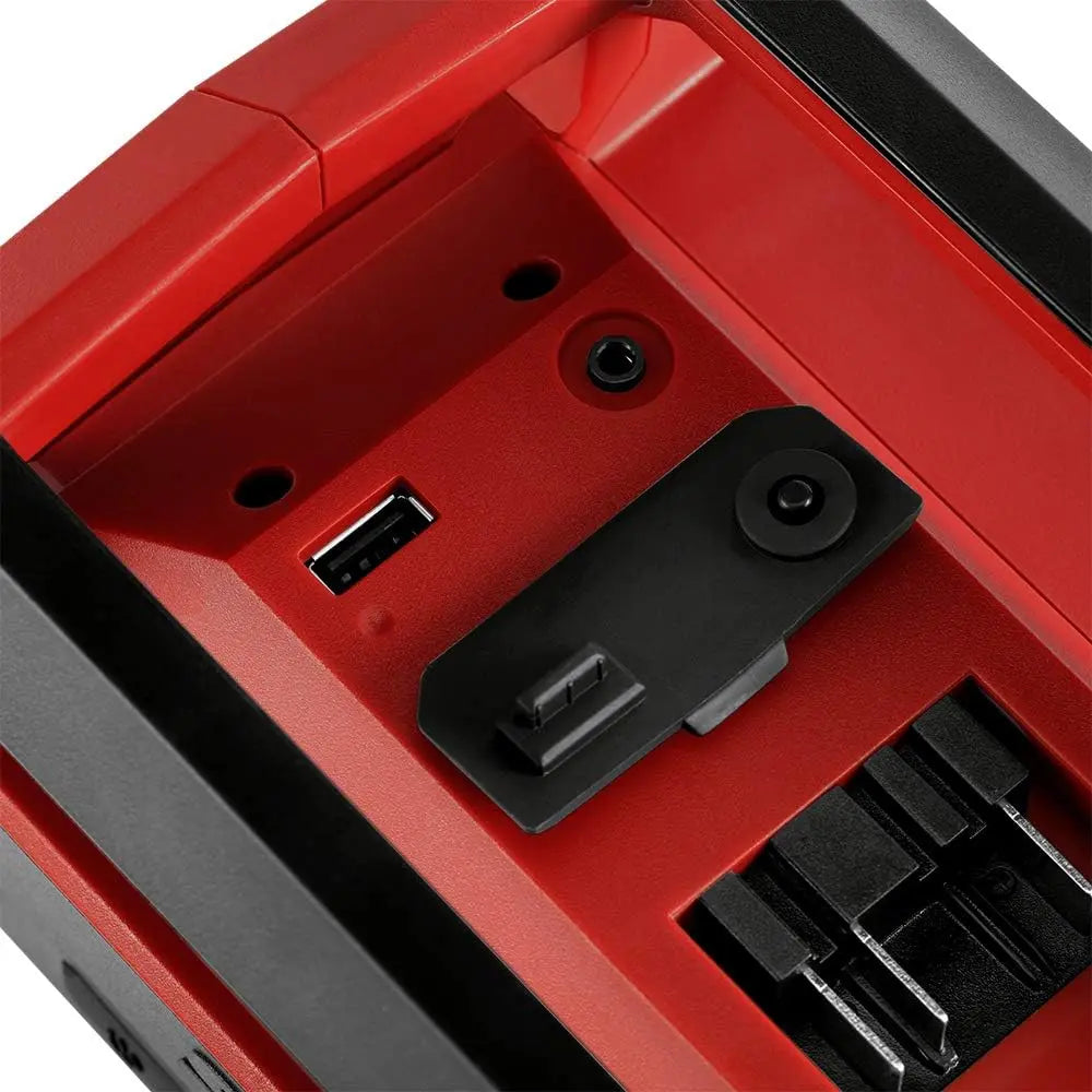 12V Bluetooth Speaker - Wireless 12-Lithium Audio Device with Dual Passive Bass Radiators and Subwoofers