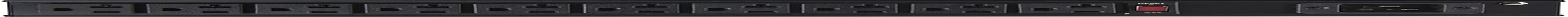 Startech 10-Outlet 1U PDU, 125V/16A, UL, 8Ft Cord, TAA (RKPW101920) | NEMA 5-20P Input, 10X NEMA 5-15/20R Outlets, 20A Breaker, Front Switch, Fits 2-Post and 4-Post Racks