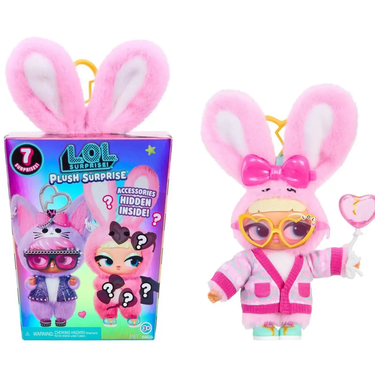 【Buy 2,Get 1 Free-1Pcs No Box Option】Mgal.0.L. Surprise Plush Surprise Unique-Cora - Plushwith Hidden Fashions