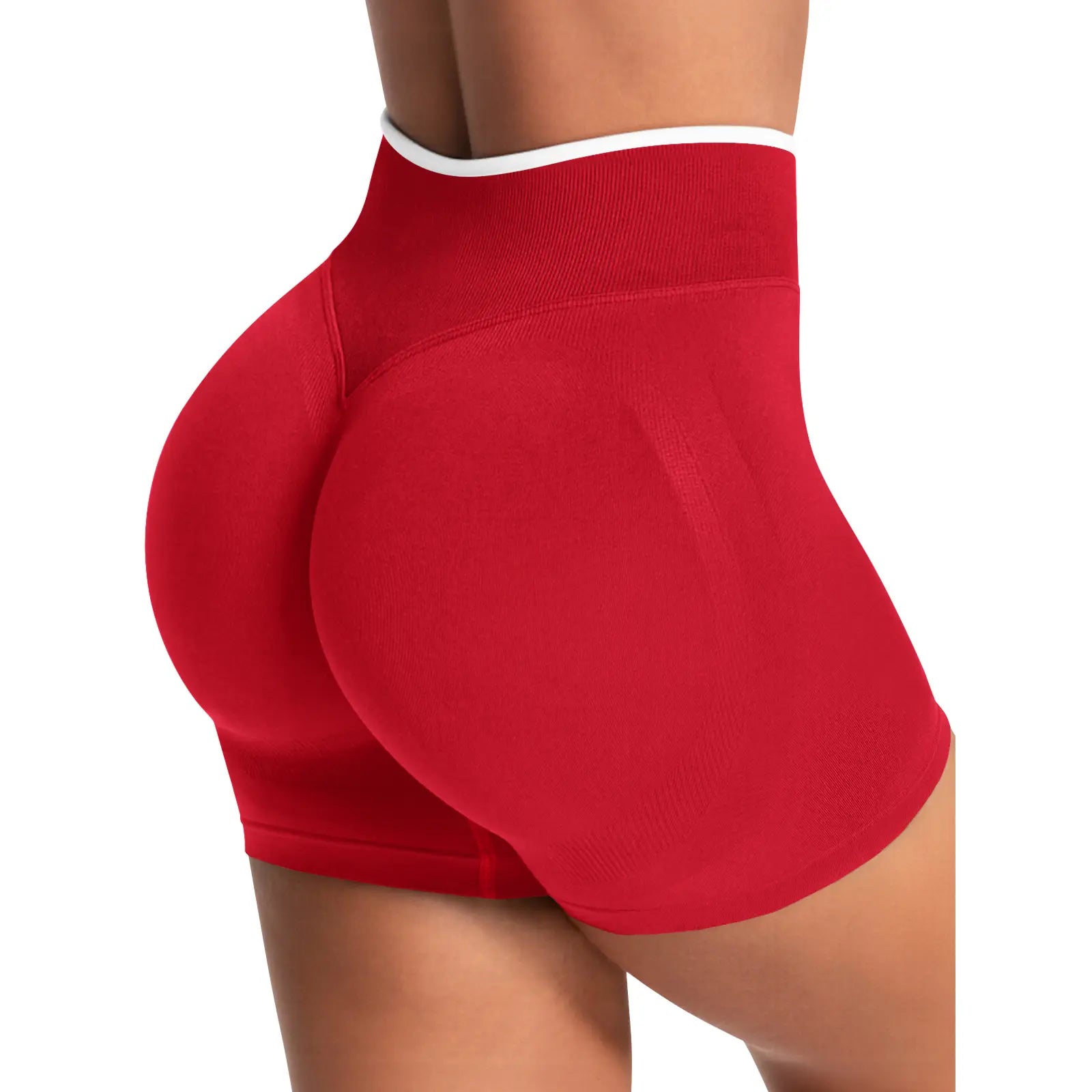 Aoysky Womens Workout Shorts 4.1" Scrunch Butt Biker Shorts High Waisted Yoga Gym Running Booty Shorts