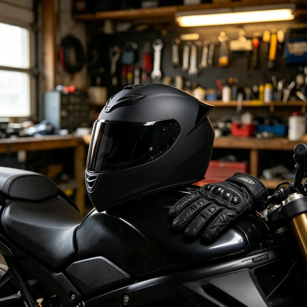 Unisex Motorcycle Helmet with Aerodynamic Rear Wing, Full Coverage Racing Helmet for Men and Women, Stylish and Functional Design, Racing Safety Helmet