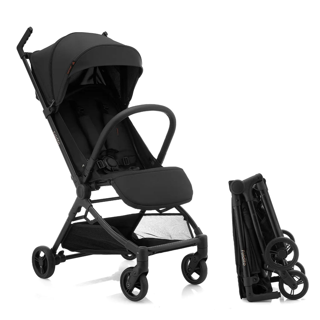 Gromast Cabin-Sized Travel Stroller for Airplane, Ultra Compact & Lightweight – Only 9.9 Lbs, Portable Infant Toddler Baby Stroller, W/Upf 50+ Canopy & Cup Holder