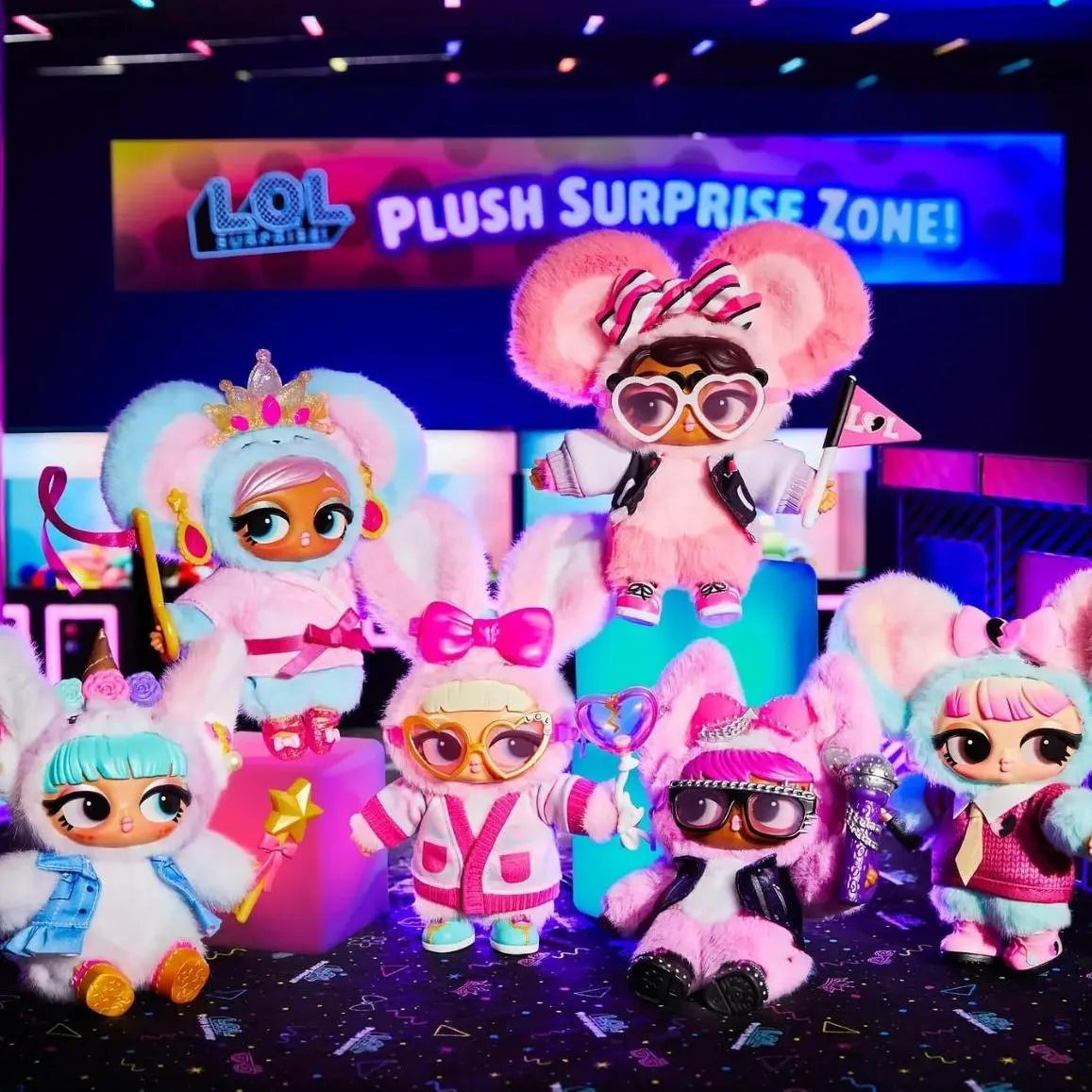 【Buy 2,Get 1 Free-1Pcs No Box Option】Mgal.0.L. Surprise Plush Surprise Unique-Cora - Plushwith Hidden Fashions