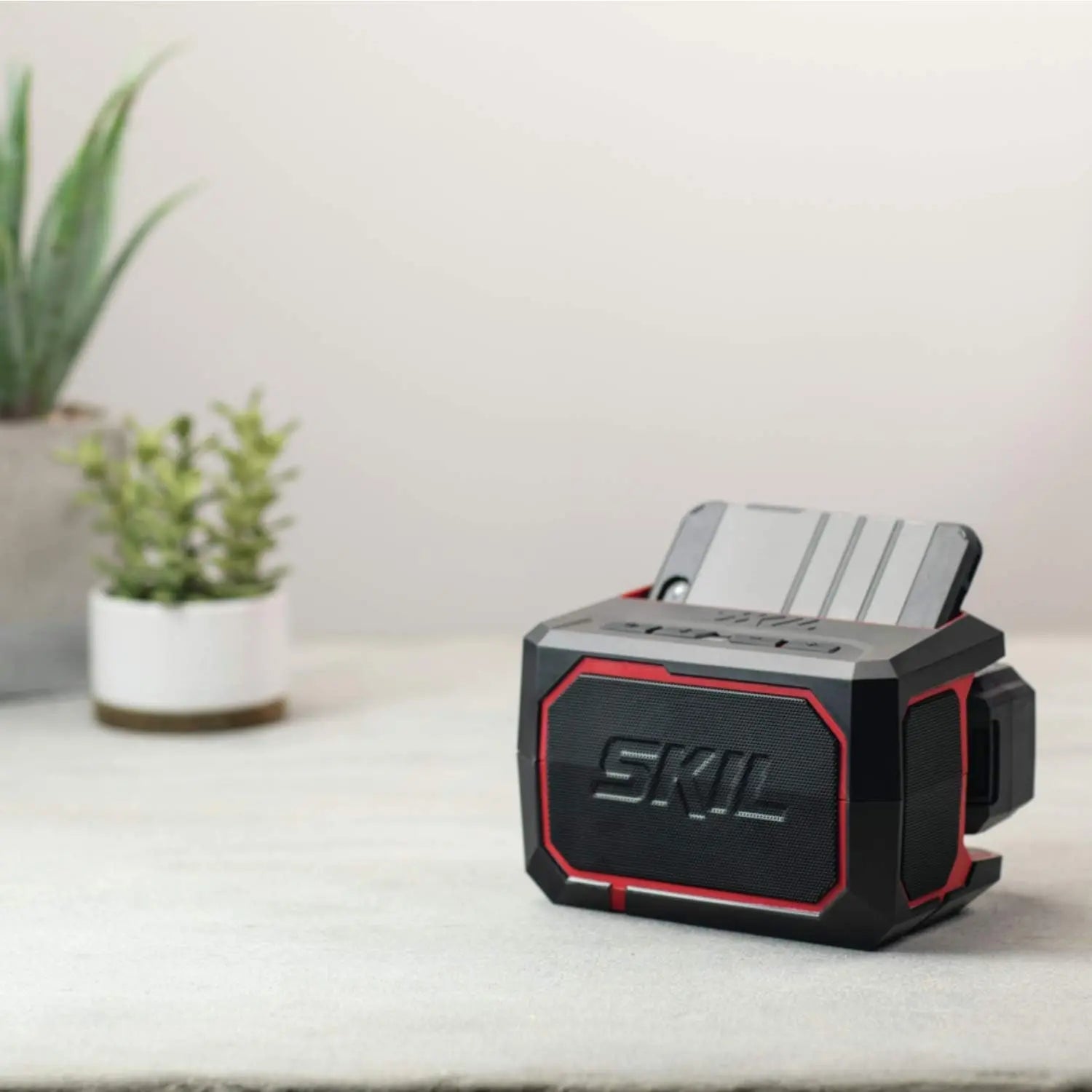 12V Bluetooth Speaker - Wireless 12-Lithium Audio Device with Dual Passive Bass Radiators and Subwoofers