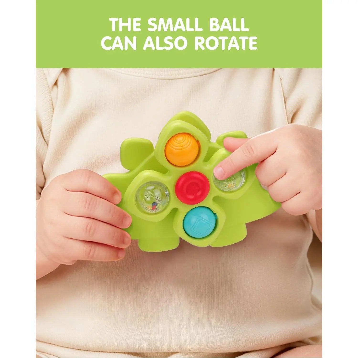 3PCS Dinosaur Suction Cup Toys for 1 Year Old Boys Girls | Sensory Baby Bath Toys for Toddlers 1-3 | Infant Travel & Window Toys | Birthdaybest-Selling Accessories