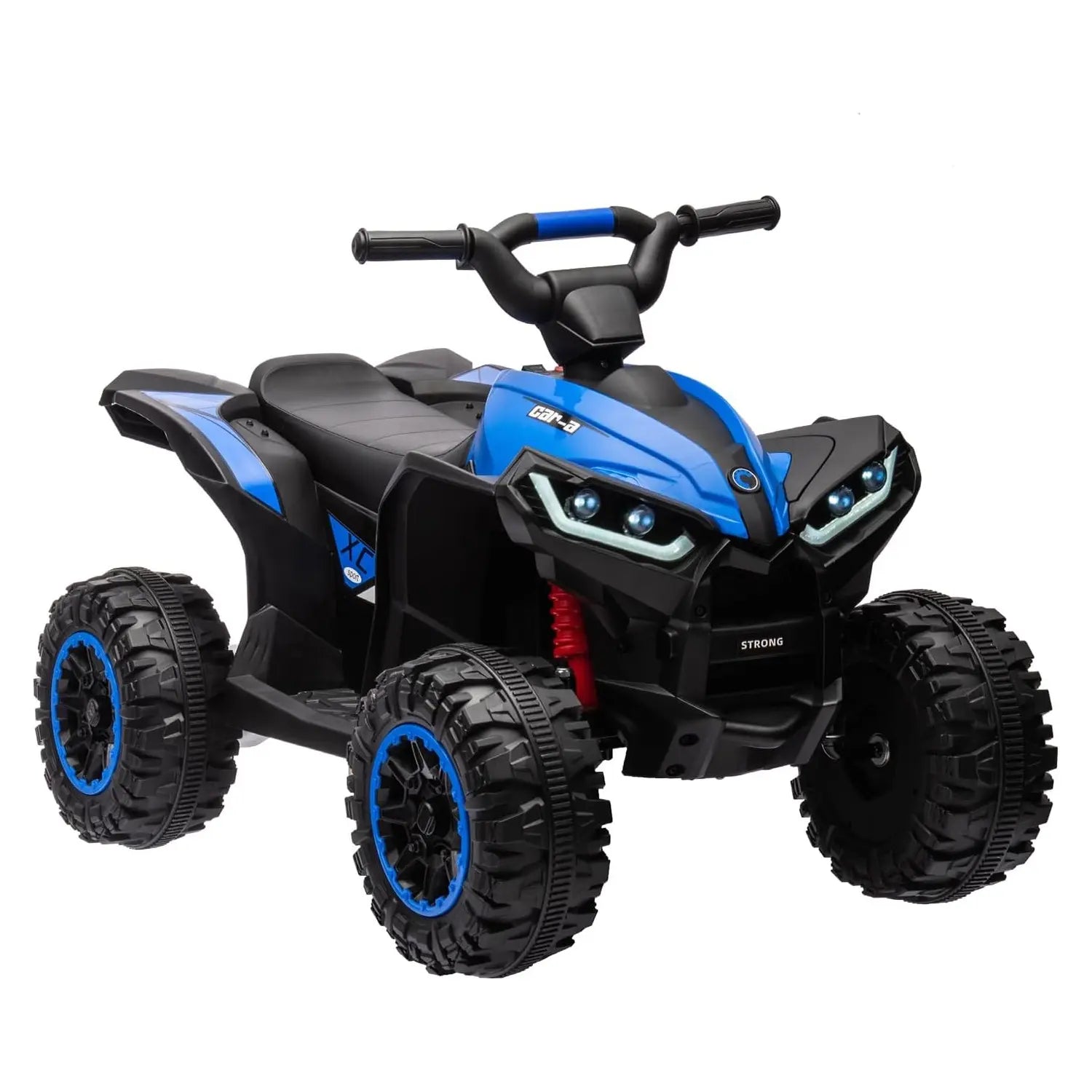 12V Kids Ride on ATV, Electric Battery-Powered Four-Wheeler with Music, Led Lights, Soft Start, USB Port, Treaded Tires, and Adjustable Speed Modes – Ideal for Boys and Girls,Yellow