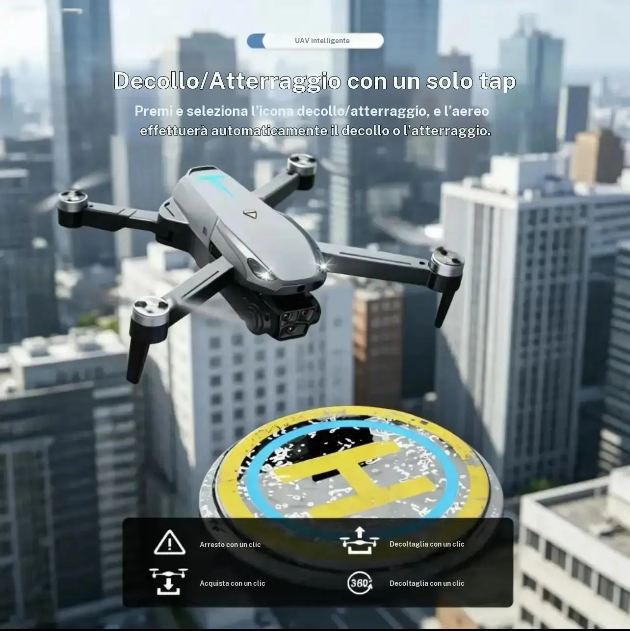 2026 M8 Pro Drone – 4K EIS Camera, GPS & 5G Wifi FPV, Brushless Motor, Optical Flow Hover, Smart Obstacle Avoidance, Auto Return, 360° Stunt Roll, Dual Batteries Included