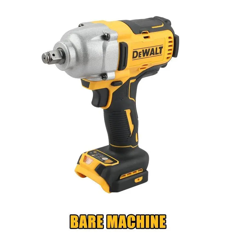 Dewalt Brushless Cordless Impact Wrench - DCF900, 20V, 850 Nm High Torque, Multi-Speed, 1/2" Drive, Hog Ring Anvil, with Battery, for Auto&Indus. & DIY Enthusiasts