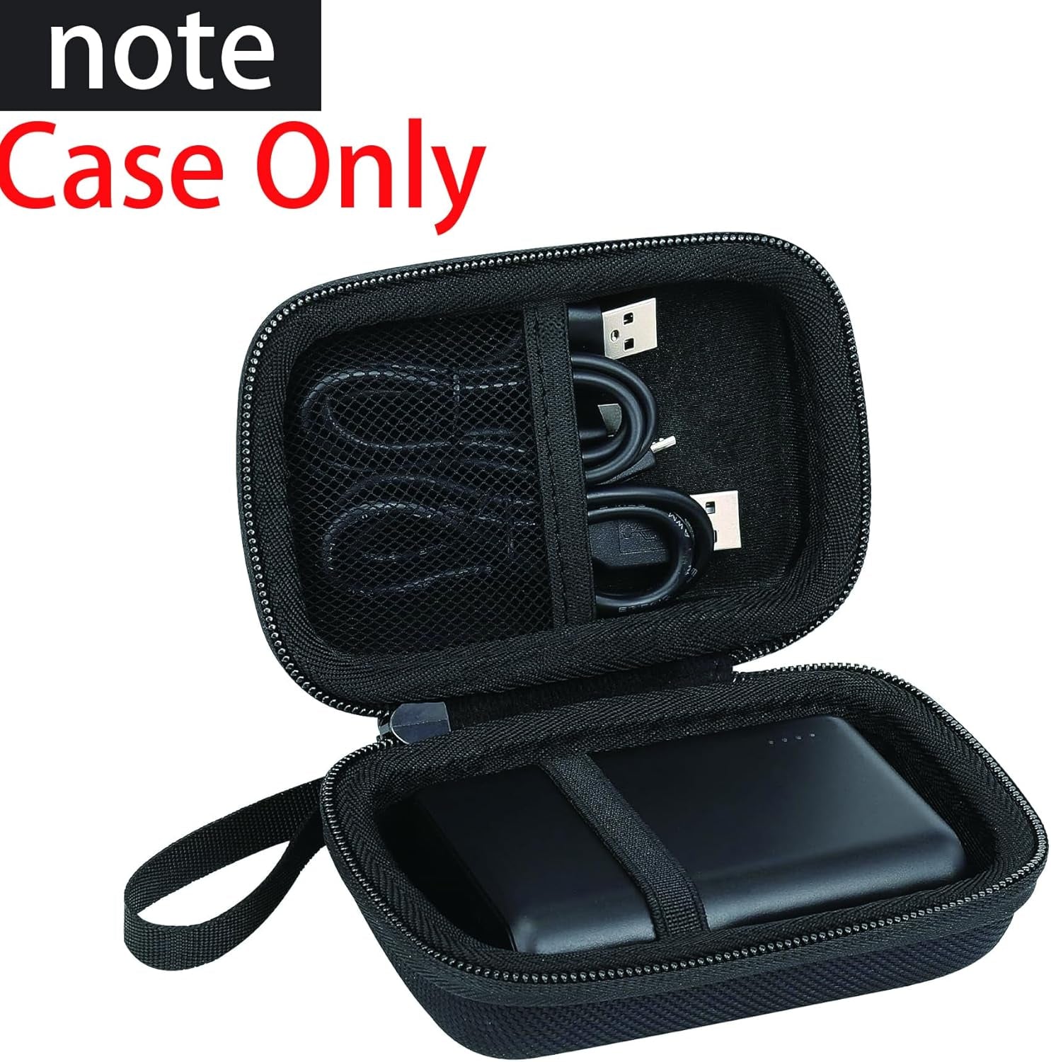 Hard Case for Anker Powercore Speed 10000 10000Mah/Powercore II | Durable Protective Material, Accessory Storage Pocket, Travel-Ready Portable Storage, Fits for Anker Powercore Speed