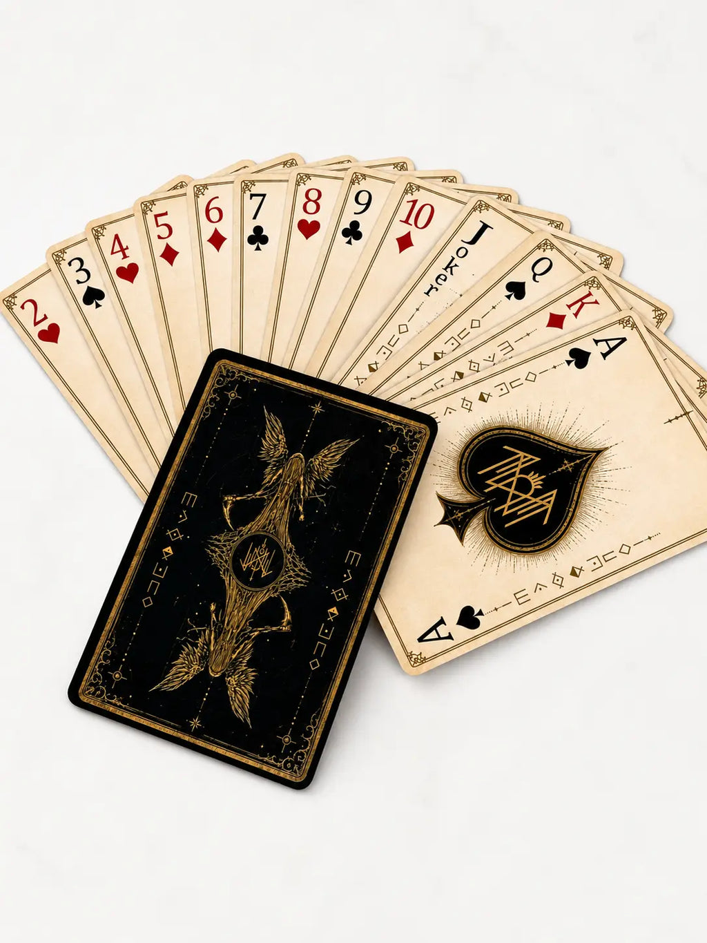 Sleep Token Playing Card Deck - Enchanting Rock Music Collectible for Gamers and Fans | Perfect Gothic Fantasy Gift