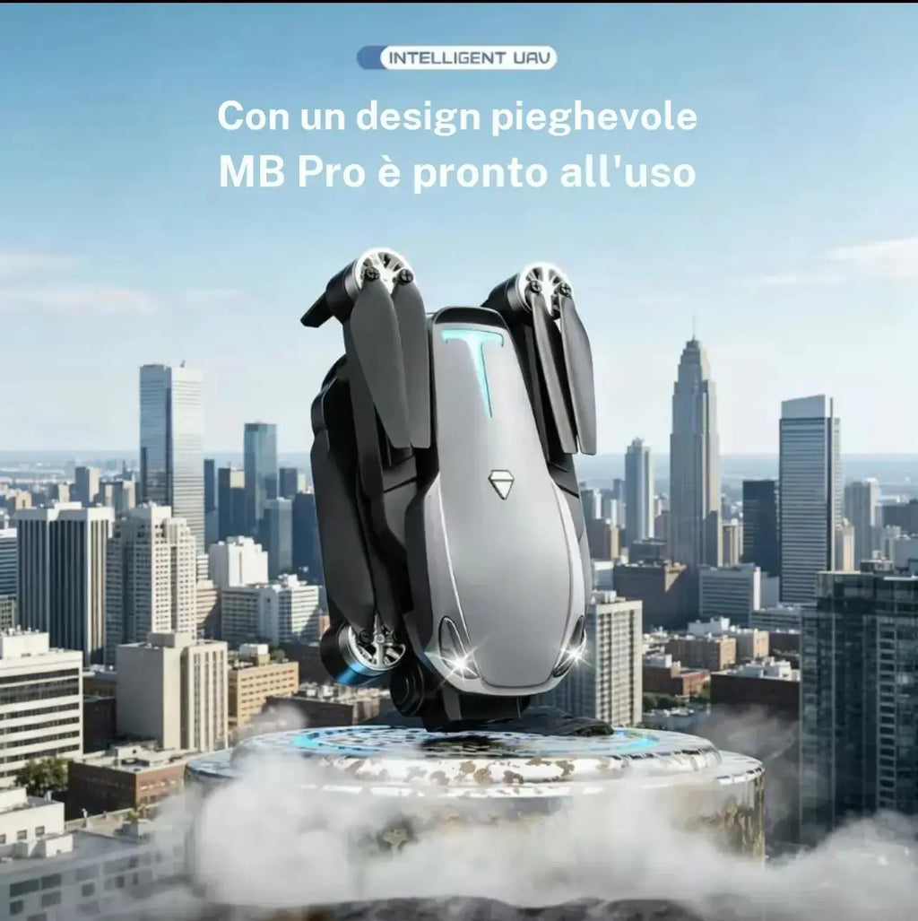 2026 M8 Pro Drone – 4K EIS Camera, GPS & 5G Wifi FPV, Brushless Motor, Optical Flow Hover, Smart Obstacle Avoidance, Auto Return, 360° Stunt Roll, Dual Batteries Included
