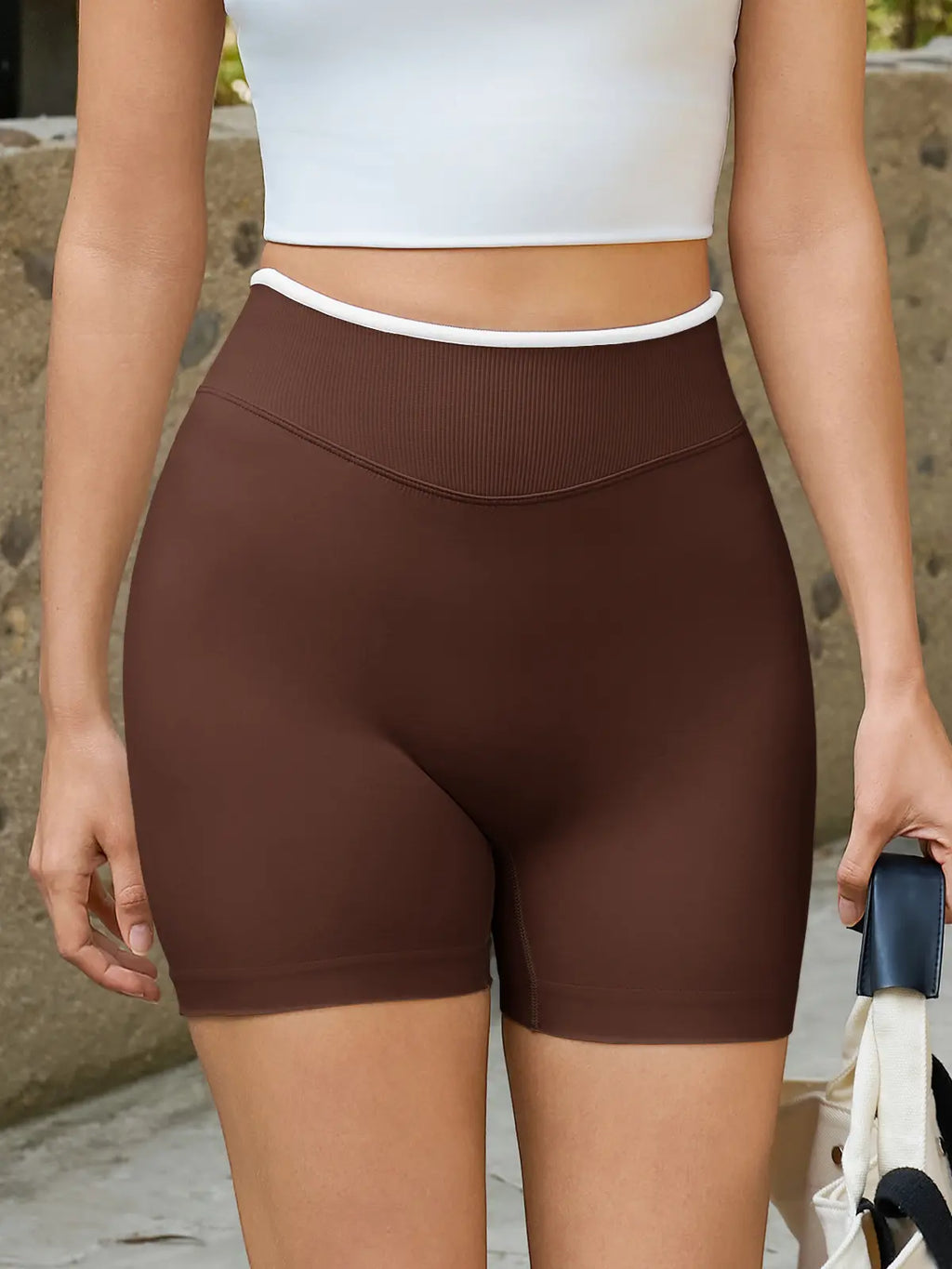 Aoysky Womens Workout Shorts 4.1" Scrunch Butt Biker Shorts High Waisted Yoga Gym Running Booty Shorts