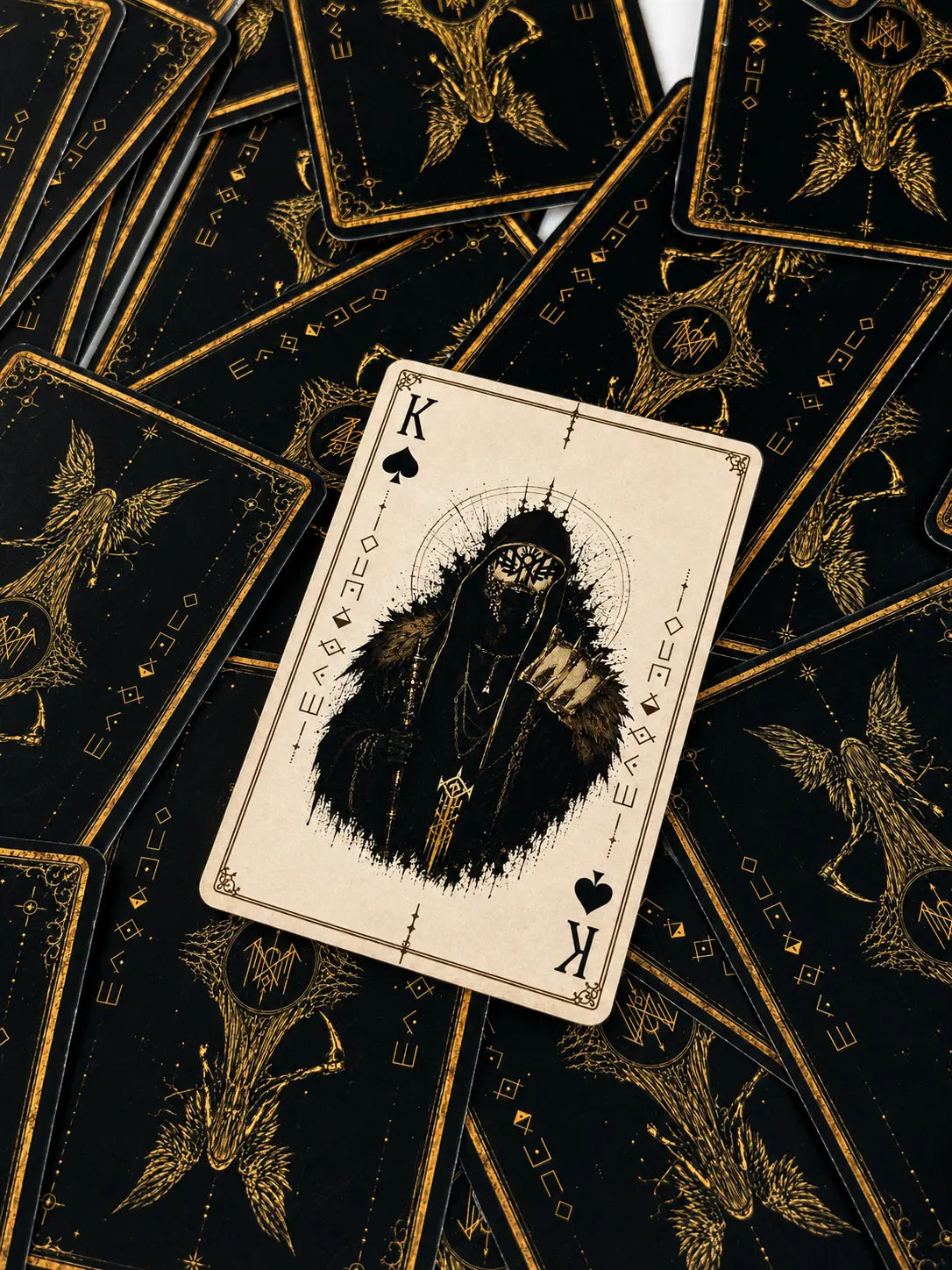 Sleep Token Playing Card Deck - Enchanting Rock Music Collectible for Gamers and Fans | Perfect Gothic Fantasy Gift