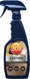 Leather 3-In-1 Complete Care - Cleans, Conditions, & Protects - Helps Prevent Fading & Cracking - Rinse Free Formula - Repels Dust, Lint, & Staining, 16 Fl. Oz. (30218CSR) Packaging May Vary
