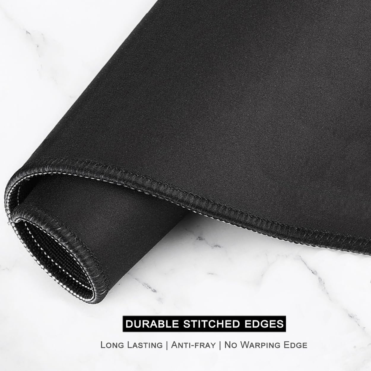 Desk Mouse Pad, Oversized Forest Desk Mat 35.4 X 15.7 Inch, Extended Long Gaming Mousepad Non-Slip Rubber Base Stitched Edges XXL Ultra Large Thin Full Desk Pad for PC Laptop Gaming Work