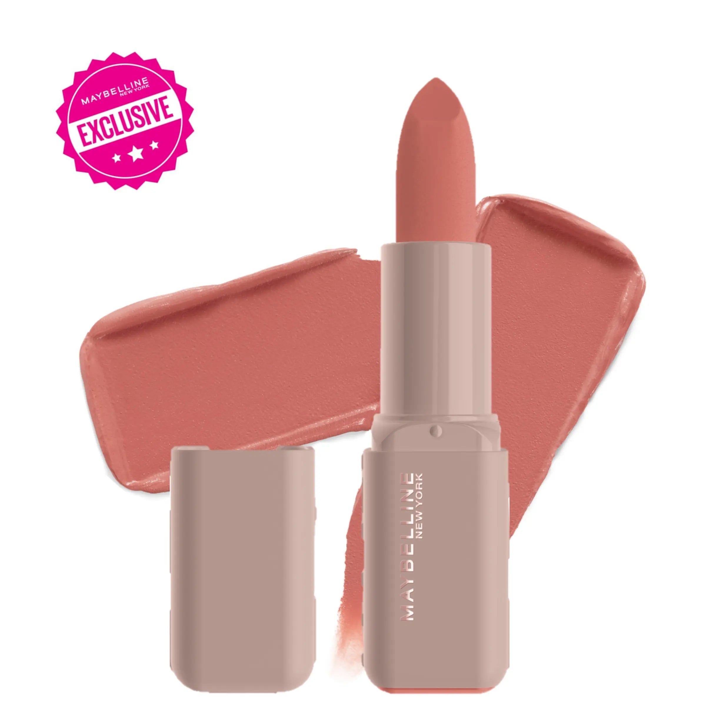 Serum Lipstick, Satin & Matte, 8H Moisture, Oil-Blend + Hyaluronic Acid, Maybelline New York