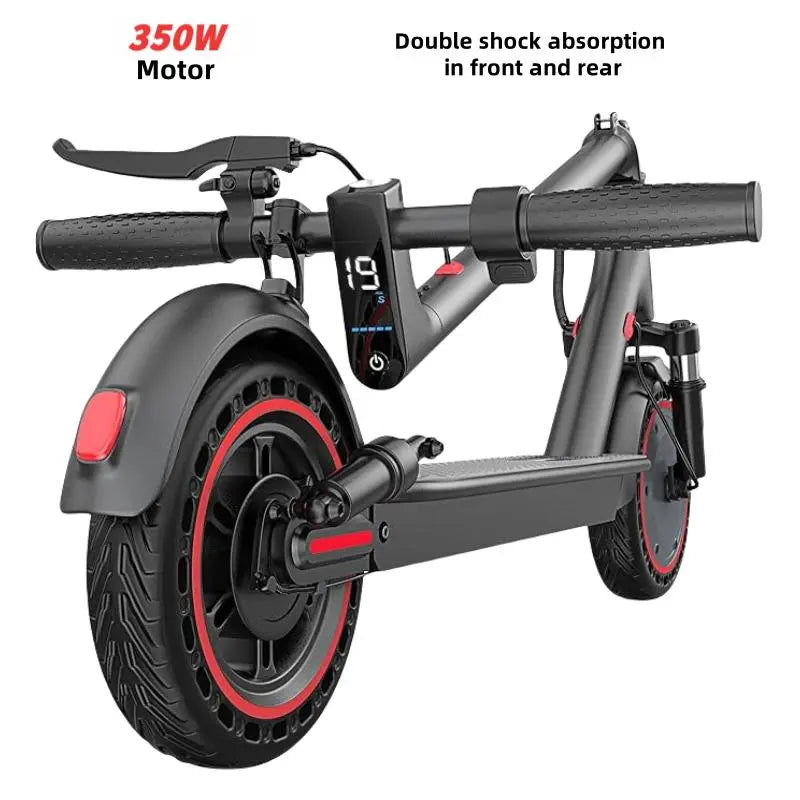 【AOPO】 Electric Scooter 350W/500W Motor, 8.5/10" Solid Tire 19/22MPH Speed Power , Dualsuspension, Certified Foldable Escooterlife Electric Scooter Portable Brakes App Controlrange Kick Scooter Dual-Suspension Adult Electric Ev Scooter Tiktokshopbacktosch