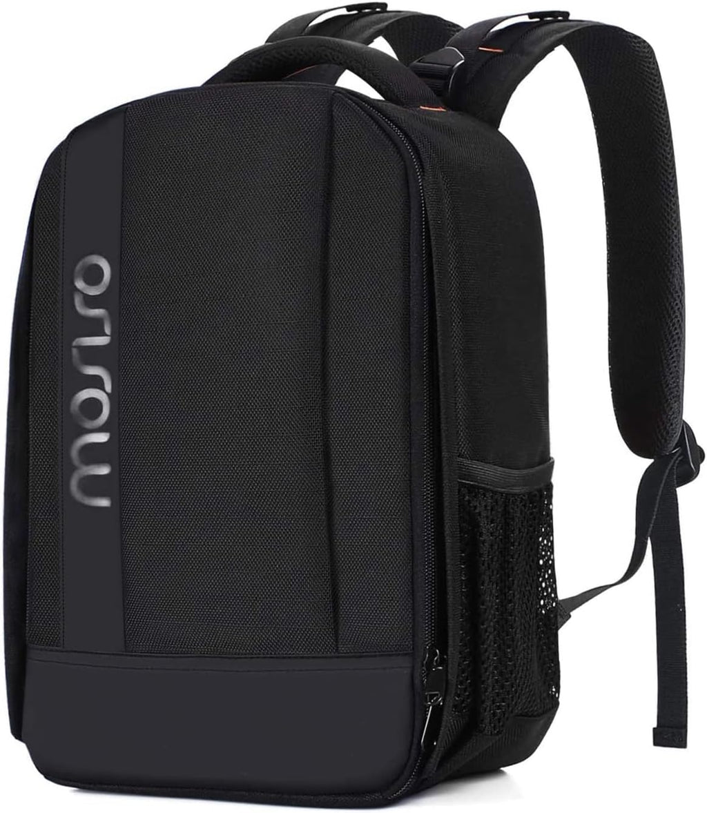 Camera Backpack,Photography Backpack Padded Camera Bag, Black | Dslr/Slr/Mirrorless Shockproof Camera Bag with Customized Modular Inserts&Tripod Holder Compatible with Canon,Nikon,Sony
